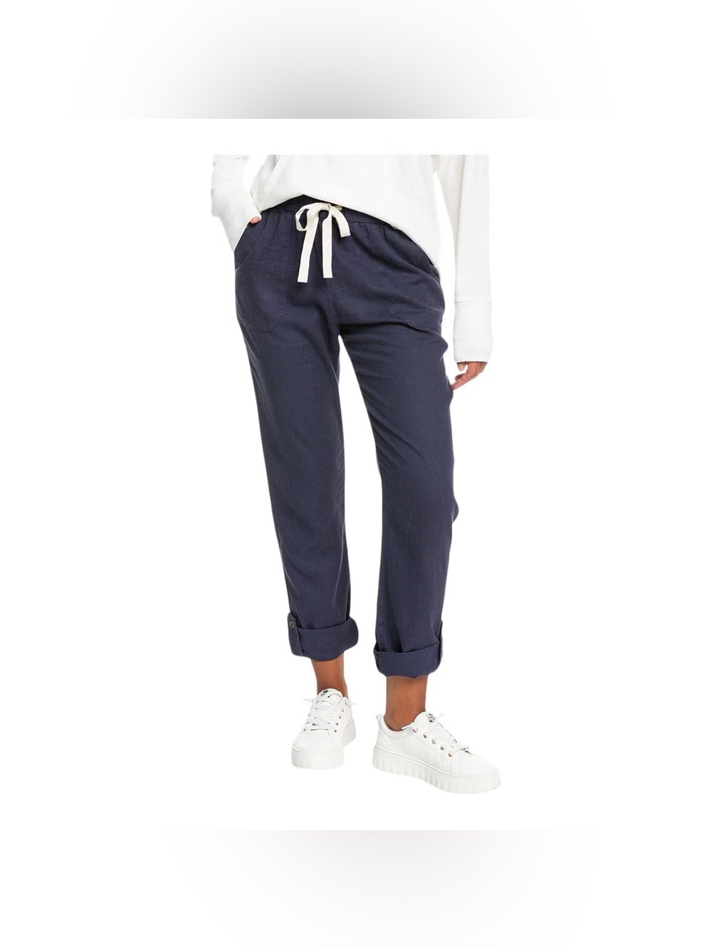 Roxy On The Seashore Linen Pants